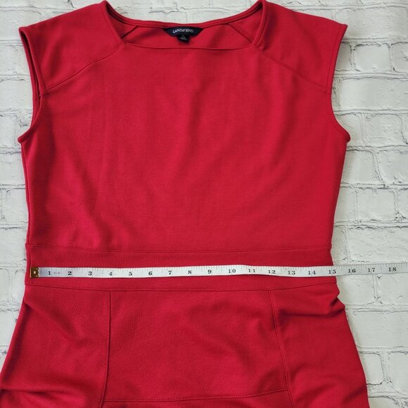 Land’s End Woman’s red fit & flare dress size 6-8 - Picture 5 of 10